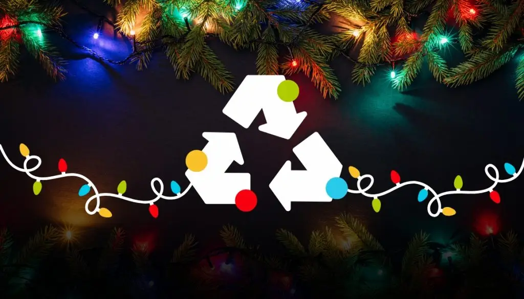 Recycling old Christmas string lights.|Recycling old Christmas string lights.