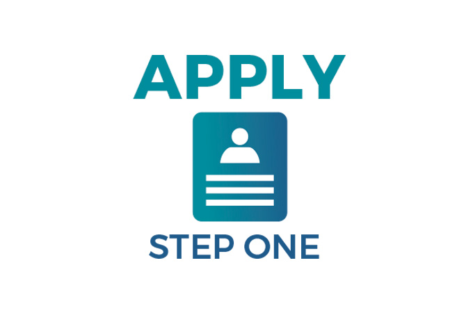 Resume icon for apply, step one, in the hiring process at Dynamic Lifecycle Innovations.