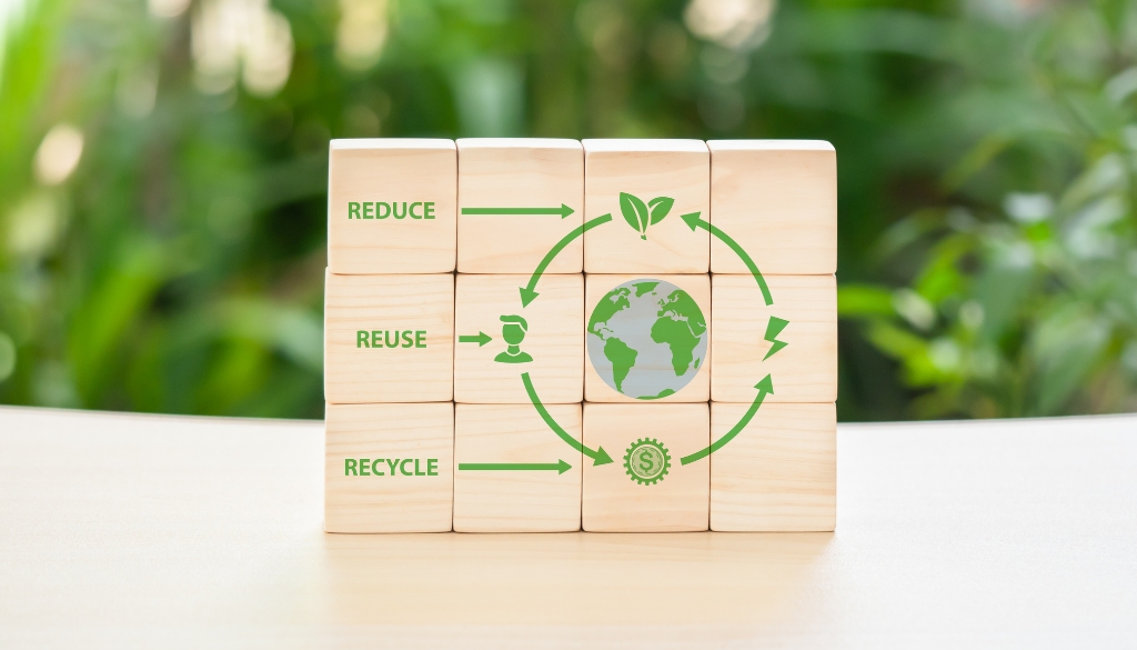 Reduce, reuse, and recycle building blocks.