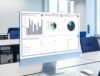 Dynamic Lifecycle Solutions' Carbon Calculator for Managing Scope 3 Emissions shown on a desktop.